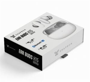 Snapron SNK-9005 Beyaz ANC & ENC Kablosuz Bluetooth 5.4 Kulaki İçi Kulaklık