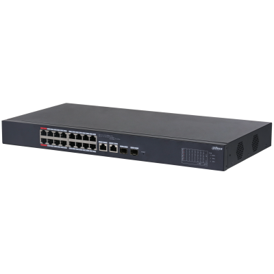 DAHUA 16port PoE 135w 2-SFP Gigabit Yönetilebilir Switch CS4218-16ET-135
