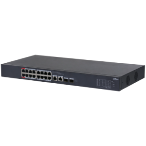 DAHUA 16port PoE 135w 2-SFP Gigabit Yönetilebilir Switch CS4218-16ET-135