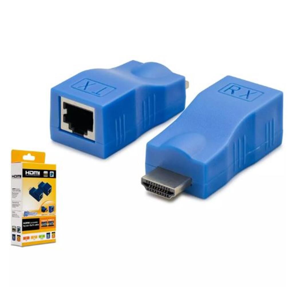 HADRON HDX1274 30M HDMI EXTENDER Receive X (Giriş)  MAVİ