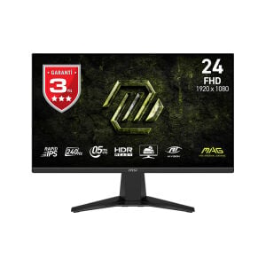 MSI 23.8 RAPID IPS MAG 245F X24 0.5MS 240HZ HDMI-DP Gaming Monitör 1920x1080