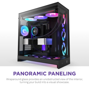 NZXT H9 FLOW RGB 2025 CM-H92FB-P1 Dual-Chamber EATX PC Kasası