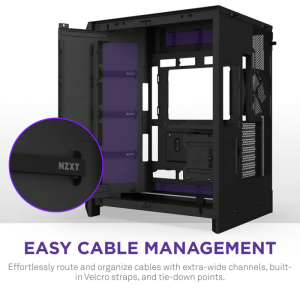 NZXT H9 FLOW RGB 2025 CM-H92FB-P1 Dual-Chamber EATX PC Kasası