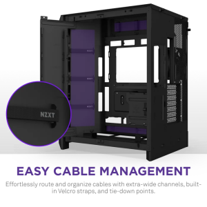 NZXT H9 FLOW RGB 2025 CM-H92FB-R1 Dual Chamber Gaming EATX PC Kasası