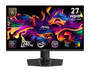 MSI 27 MAG 273QP QD-OLED X24 0.03MS 240HZ HDMI-DP Gmaing Monitör 2560x1440