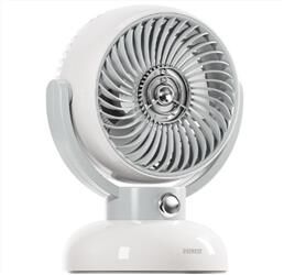 Everest EFN12 Krem 1200mAh 3 Hız Kademe Led Işıklı Retro Masaüstü Usb Fan