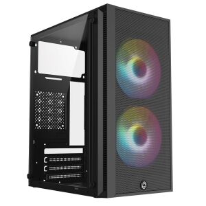 Frisby FC-8970G Mini Tower Gaming Kasa (300W) 2 x 120mm Rainbow Fan