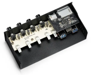 DEEPCOOL Rock Master V3.0 5.25 Ön Panel Analog Fan Kontrolcü ve Çoklu Kart Okuyucu