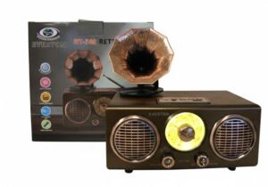 Everton Rt-748  Bluetooth Fm-Usb-Tf-Aux  Şarjlı Nostaljik Radyo