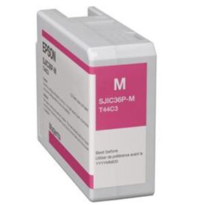 Epson TM-C6500 Magenta Kırmızı Mürekkep Kartuş C13T44C340