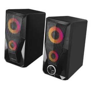 Mikado MD-336 2.0 6 Watt RGB Ledli Siyah Multimedia USB Speaker Hoparlör