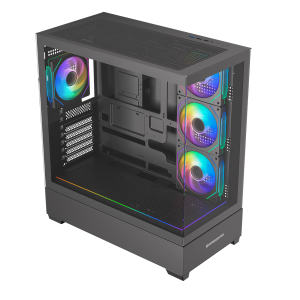 GAMEBOOSTER 750W 80+ BRONZE NYVRA PRIME JBST-GBJML01 4-ARGB Fanlı Gaming EATX PC Kasası