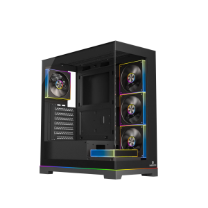GAMEBOOSTER 850W 80+ BRONZE NYVRA SYNC JBST-GBJML07 4-ARGB Fanlı Gaming Mid-Tower PC Kasası