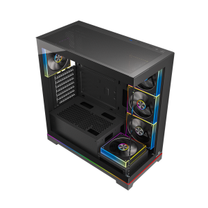 GAMEBOOSTER 850W 80+ BRONZE NYVRA SYNC JBST-GBJML07 4-ARGB Fanlı Gaming Mid-Tower PC Kasası