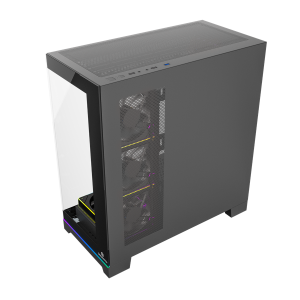 GAMEBOOSTER 850W 80+ BRONZE NYVRA SYNC JBST-GBJML07 4-ARGB Fanlı Gaming Mid-Tower PC Kasası