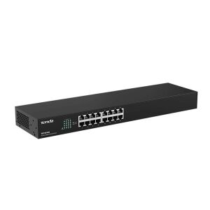 TENDA 16port Gigabit Ynetilemez Switch elik Kasa TEG1016G