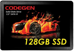 CODEGEN 128GB CDG-128GB-SSD25 560- 500MB/s SSD SATA-3 Disk