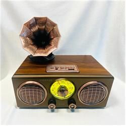 Everton Rt-748  Bluetooth Fm-Usb-Tf-Aux  Şarjlı Nostaljik Radyo