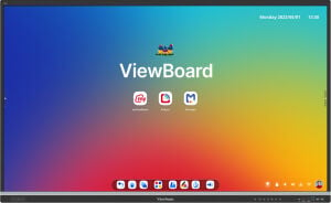 VIEWSONIC 65 IFP6551-3C VS20640 50 Nokta Dokunmatik Android EDLA İnteraktif Ekran 3840x2160
