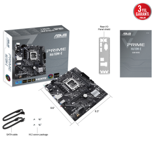 ASUS PRIME H610M-E-CSM DDR5 HDMI-DP PCIE 4.0 1700p mATX Kurumsal Anakart
