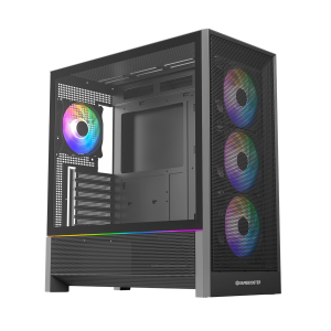 GAMEBOOSTER 750W 80+ BRONZE MYSTRAL JBST-GBJML03 4-ARGB Fanlı Gaming EATX PC Kasası