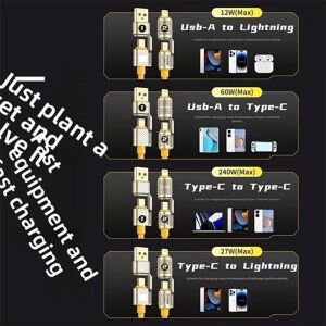 CODEGEN CDG-CNV88 Lightning 1.5 metre Şarj ve Data Kablosu 240W