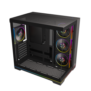 GAMEBOOSTER 850W 80+ BRONZE NYVRA SYNC JBST-GBJML08 4-ARGB Fanlı Gaming Mid-Tower PC Kasası