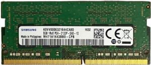SAMSUNG 8GB DDR4 2133MHZ ECC NOTEBOOK RAM VALUE M471A1K43BB0-CPB