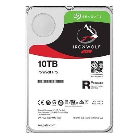 ST10000NE0008 10TB 3.5'' 7200RPM 256MB Sata3 Ironwolf Pro Nas Dahili HardDisk