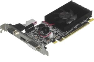 Afox Geforce Gt610 2gb Ddr3 64bit AF610-2048D3L6 DVI HDMI VGA LP Single Fan Ekran Kartı