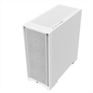 POWERBOOST PB-P1601BW 4-ARGB Fanlı Gaming EATX PC Kasası Beyaz