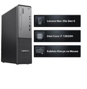 Lenovo ThinkCentre Neo 30s Gen 5 13DJS00L00 Intel Core i7-13620H 16GB 512GB SSD FreeDOS Mini Pc