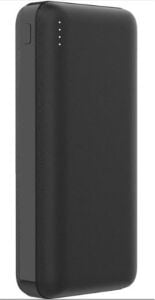 SNAPRON Snp 3002 Siyah Powerbank 20.000 Mah. Hızlı Şarj Özellikli. Usb Kablo Dahil
