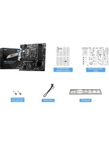 Msı Pro B760M-P SOKET 1700 DDR5 6800(OC) PCI-E M.2 USB3.2 HDMI DP VGA 1x 1G LAN mATX Anakart