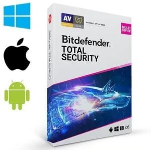 BITDEFENDER Total Security Kutu 1yıl 5kullanıcı