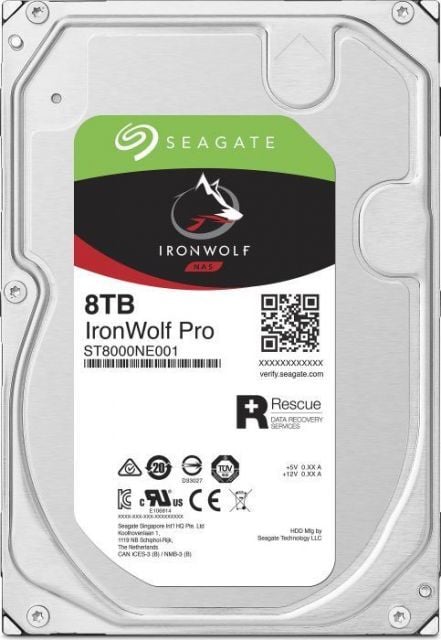ST8000NE001 8TB IronWolf Pro Sata 3.0 7200RPM 256MB 3.5'' Dahili NAS Diski