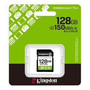 KINGSTON 128GB SDXC Kart Canvas Select Plus SDS3/128GB