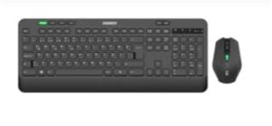 Everest KM-2620 Siyah Usb Sessiz Switch İnce Kablosuz Q Multimedia Klavye + Mouse Set