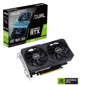 ASUS RTX3050 8GB DUAL RTX3050-O8G-V2 GDDR6 128bit HDMI DP PCIe 4.0