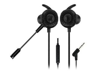 Hytech HY-GK1 3,5 Oyuncu Esnek Mikrofonlu Siyah Kulakiçi Kulaklık