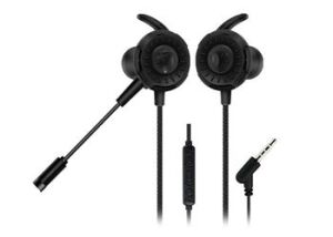 Hytech HY-GK1 3,5 Oyuncu Esnek Mikrofonlu Siyah Kulakiçi Kulaklık