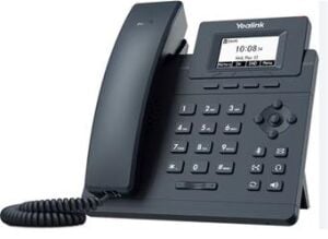 Yealink T30P IP Telefon PoE Destekli Adaptör Dahil