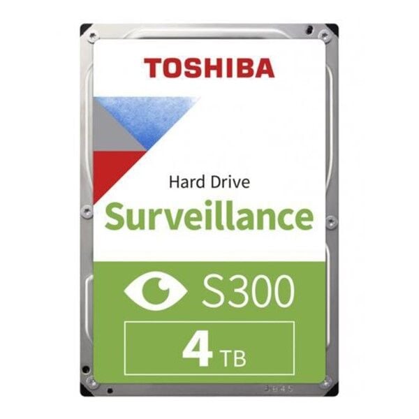 TOSHIBA 4TB 3.5 S300 HDWT840UZSVA 5400 RPM 128MB SATA-3 Güvenlik Diski