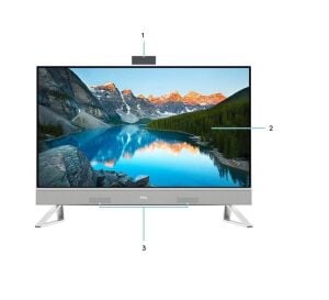 Dell EC242501020UBU i5-1334U 16GB 512GB FHD 23.8 Ubuntu All In One Bilgisayar