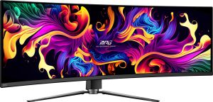MSI 49 MPG 491CQPX QD-OLED 0.03MS 240HZ HDMI-DP Kavisli Gaming Monitör 5120x1440