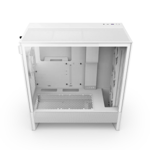 NZXT H5 FLOW 2024 RGB CC-H52FW-R1 Gaming Mid-Tower PC Kasası Beyaz