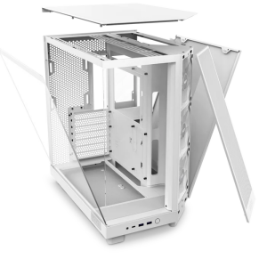 NZXT H6 FLOW RGB CC-H61FW-R1 Gaming Mid-Tower PC Kasası Beyaz