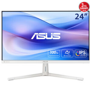 ASUS 23.8 IPS VU249HFI-W 1MS 100HZ HDMI Nano Iyon Ev Ofis Monitörü Beyaz 1920x1080 / 90LM09JT-B01K70