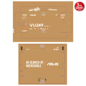 ASUS 23.8 IPS VU249HFI-W 1MS 100HZ HDMI Nano Iyon Ev Ofis Monitörü Beyaz 1920x1080 / 90LM09JT-B01K70