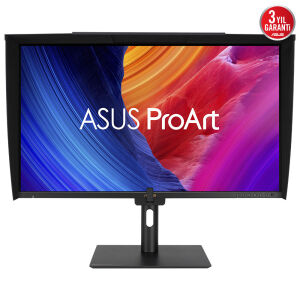 ASUS 31.5 IPS PROART PA32UCE 5MS 60HZ HDMI-DP TYPEC Grafik Tasarım Monitörü 3840x2160